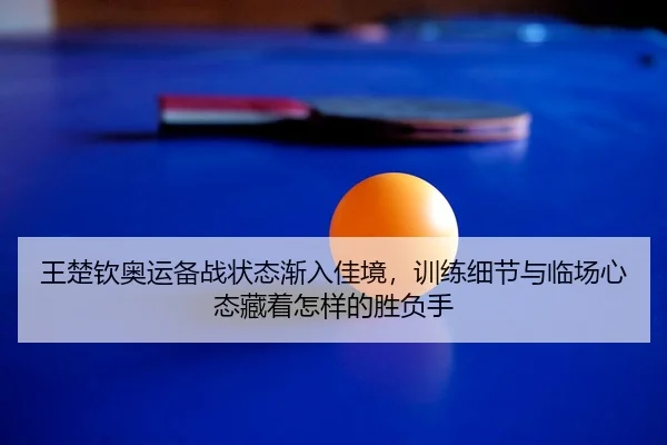 王楚钦奥运备战状态渐入佳境，训练细节与临场心态藏着怎样的胜负手